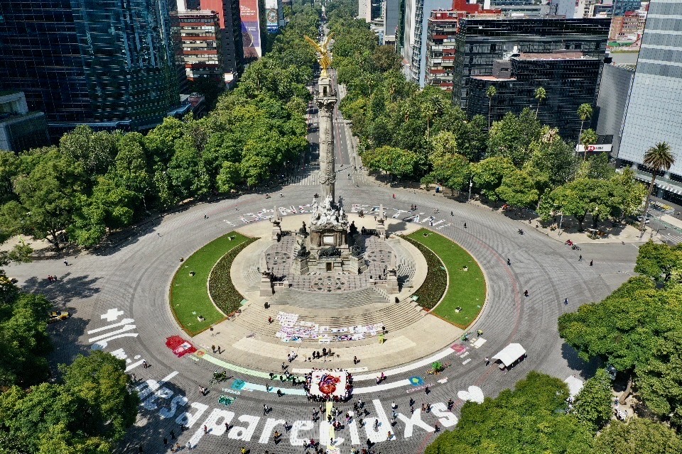 angel protesta cdmx desaparecidos